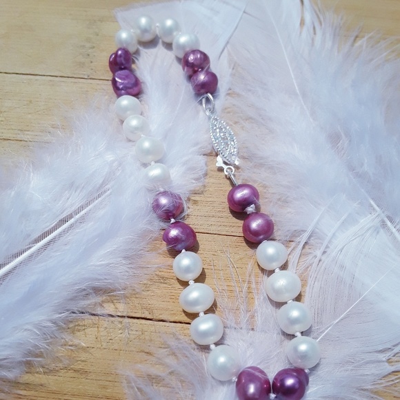 New Handknotted freshwater pearl bracelets - Picture 7 of 7